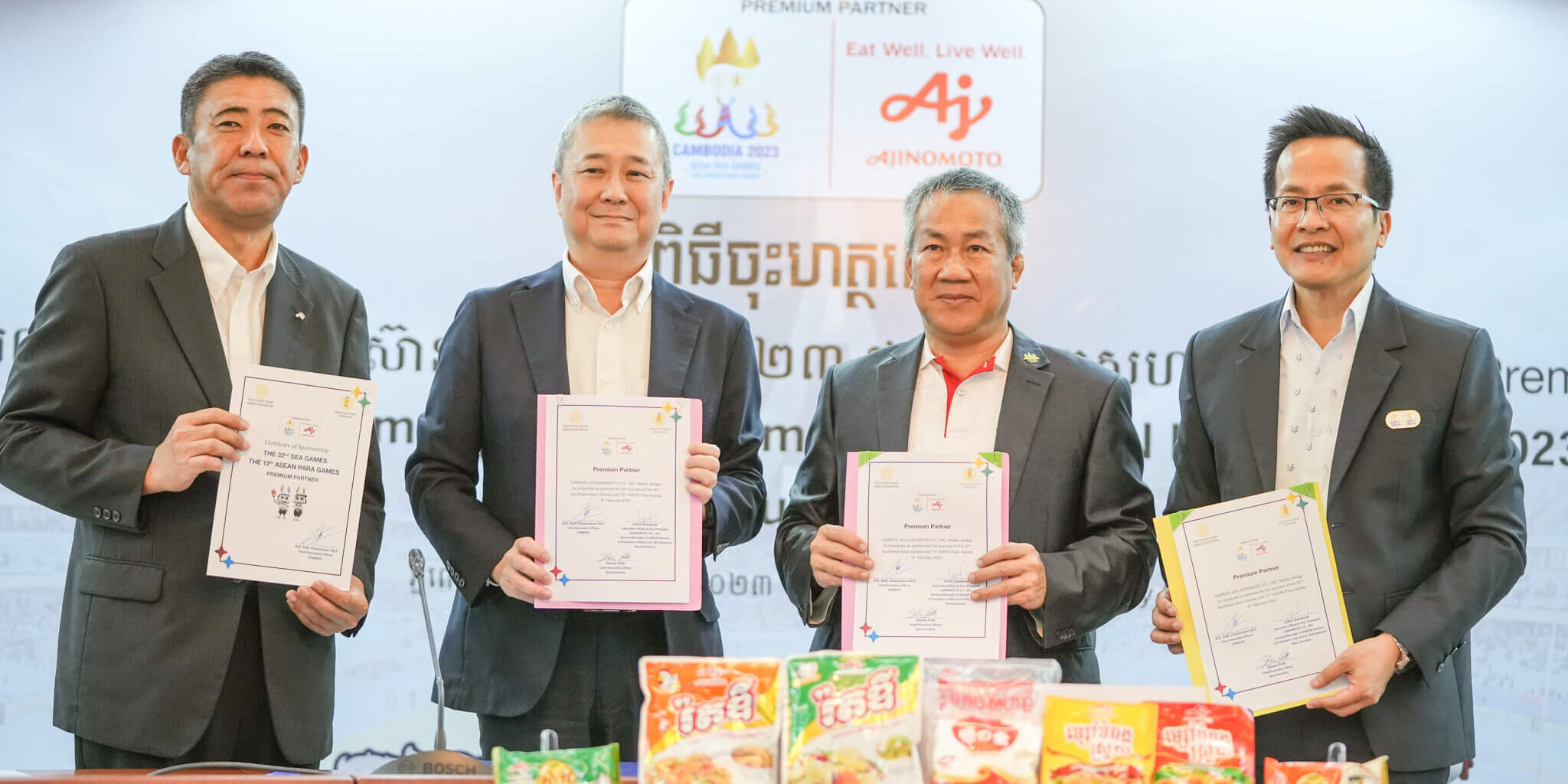 Ajinomoto Co., Inc. Becomes A Premium Partner Of The 32nd Sea Games And 