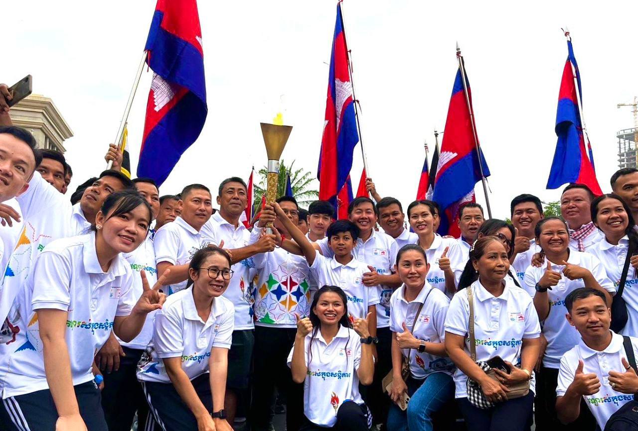 AJINOMOTO CAMBODIA joined SEAGAMES Torch Running – Ajinomoto